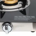Baltra Grand Plus 3 Burner Glass Top Gas Stove (BGS 154) - Available at AfnoBazar Nepal
