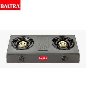 Baltra Cook 2 Two Burner Gas Stove with Auto Ignition (BGS 191) - Available at AfnoBazar Nepal