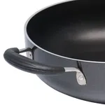 Baltra Megna Hard Anodised Kadhai 30 cm with SS Lid (BHA F210M) - Available at AfnoBazar Nepal