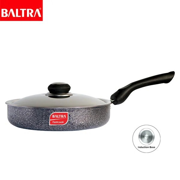 Baltra Elegant Hammer Coating Induction Base Fry Pan 26 cm (BHC F213EIB) - Available at AfnoBazar Nepal