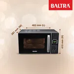 Baltra Decore Plus Convection Microwave Oven 25 Litre (BMW 106) - Available at AfnoBazar Nepal
