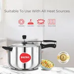 Baltra Fortune Stainless Steel Pressure Cooker 5 Litre (BPC 203) - Available at AfnoBazar Nepal