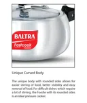 Baltra Foodi Regular Induction Base Pressure Cooker 5 Litre (BPC 500AIB) - Available at AfnoBazar Nepal