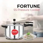 Baltra Fortune Stainless Steel Pressure Cooker 5 Litre (BPC 203) - Available at AfnoBazar Nepal