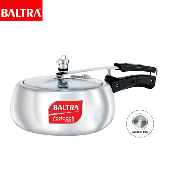 Baltra Foodi Regular Induction Base Pressure Cooker 3.5 Litre (BPC 350AIB) - Available at AfnoBazar Nepal