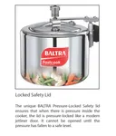 Baltra Fast Cook Induction Base Pressure Cooker 1.2 Litre (BPC F120IB) - Available at AfnoBazar Nepal