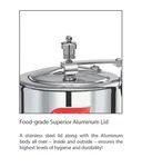 Baltra Fast Cook Induction Base Pressure Cooker 1.2 Litre (BPC F120IB) - Available at AfnoBazar Nepal