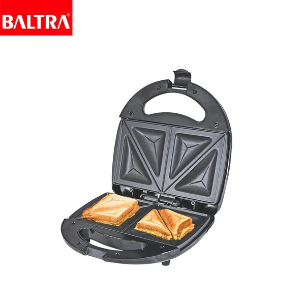 Baltra Dazzy 2 Slice Sandwich Maker with Grill Plate 750 W (BSM 227) - Available at AfnoBazar Nepal