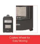 Baltra Cosmic Gas and Electric Room Heater 1200 W (BTH 110) - Available at AfnoBazar Nepal