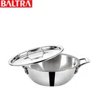 Baltra Triply Stainless Steel Kadhai 30 cm (BTP 222) - Available at AfnoBazar Nepal