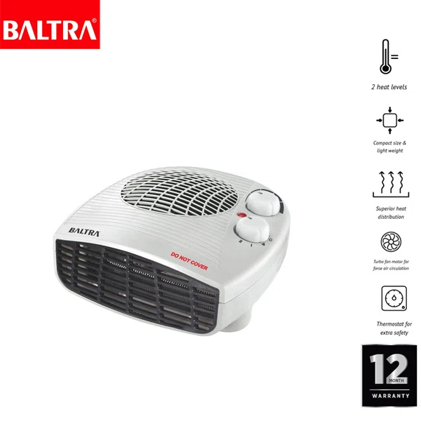 Baltra Feather Fan Heater 2000 W (BTH 122) - Available at AfnoBazar Nepal