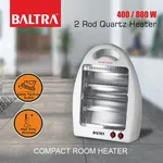 Baltra Amber Two Rod Quartz Heater 800 W (BTH 154) - Available at AfnoBazar Nepal