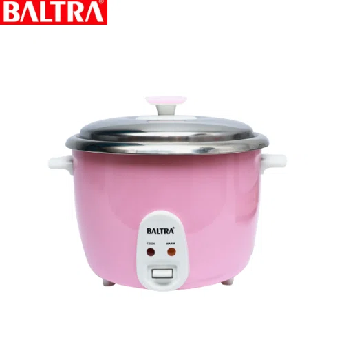 Baltra Steel Regular Rice Cooker 2.8 Litre 1000 W (BTS 1000SP) - Available at AfnoBazar Nepal