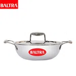 Baltra Triply Stainless Steel Kadhai 28 cm (BTP 204) - Available at AfnoBazar Nepal