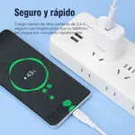 Miccell USB-C to Lightning Charging Cable – Compact - Available at AfnoBazar Nepal