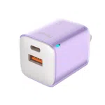 Miccell 30W Dual-Port Charger Kit with USB-C to Lightning Cable - Available at AfnoBazar Nepal