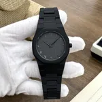 Arabic Numeral Dial Analog Watch with Fiber Strap image 2