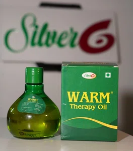 Silver6 Warm Oil 400ml | Joint, Knee & Muscle Pain Relief Oil - Available at AfnoBazar Nepal