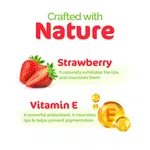 Mamaearth Nourishing Tinted 100% Natural Lip Balm with Vitamin E & Strawberry - 4g image 5