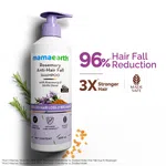 Mamaearth Rosemary Anti-Hair Fall Shampoo with Rosemary & Methi Dana - 400ml image 1