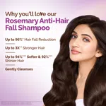 Mamaearth Rosemary Anti-Hair Fall Shampoo with Rosemary & Methi Dana - 400ml image 3