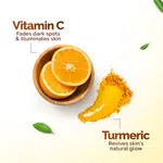 Mamaearth Vitamin C Daily Glow Sunscreen SPF 50 PA++++ with Vitamin C & Turmeric - 80g image 3