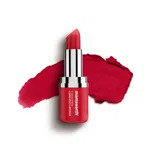 Mamaearth Creamy Matte Long Stay Lipstick with Murumuru Butter & Vitamin E - 4.2g | Ruby Crush image 1