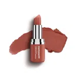 Mamaearth Creamy Matte Long Stay Lipstick with Murumuru Butter & Vitamin E - 4.2g | Apricot Taupe image 1