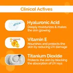 The Derma Co 1% Hyaluronic Quick-Absorbing Sunscreen Spray SPF 50 PA++++ with Vitamin E - 100ml - Available at AfnoBazar Nepal