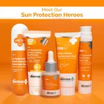 The Derma Co 1% Hyaluronic Quick-Absorbing Sunscreen Spray SPF 50 PA++++ with Vitamin E - 100ml - Available at AfnoBazar Nepal