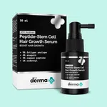 The Derma Co 20% Actives Peptide-Stem Cell Hair Growth Serum with Foligen Analupe & Anagain - 30ml - Available at AfnoBazar Nepal