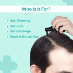 The Derma Co 20% Actives Peptide-Stem Cell Hair Growth Serum with Foligen Analupe & Anagain - 30ml - Available at AfnoBazar Nepal
