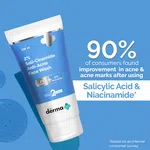 The Derma Co 2% Sali-Cinamide Anti-Acne Face Wash with 2% Salicylic Acid & 2% Niacinamide - 150ml - Available at AfnoBazar Nepal