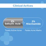 The Derma Co 2% Sali-Cinamide Anti-Acne Face Wash with 2% Salicylic Acid & 2% Niacinamide - 150ml - Available at AfnoBazar Nepal