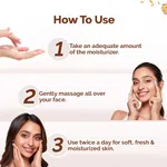 Mamaearth Rice Dewy Bright Moisturizer with Rice Water & Niacinamide for Glass Skin Glow - 200g - Available at AfnoBazar Nepal