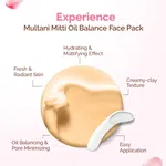 Mamaearth Multani Mitti Oil Balance Face Pack with Bulgarian Rose for Normal to Oily Skin - 200g - Available at AfnoBazar Nepal