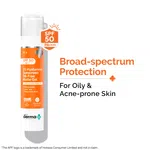 The Derma Co 1% Hyaluronic Sunscreen Oil-Free Matte Gel SPF 50 PA++++ for Oily & Acne-Prone Skin - 50g - Available at AfnoBazar Nepal