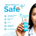 Mamaearth Baby DermaSoft Face Cream for Sensitive Skin - 80g - Available at AfnoBazar Nepal
