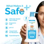 Mamaearth Baby DermaSoft Head to Toe Wash for Baby's Sensitive Skin - 250ml - Available at AfnoBazar Nepal