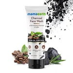 Mamaearth Charcoal Face Wash with Activated Charcoal & Coffee for Oil Control - 100ml - Available at AfnoBazar Nepal