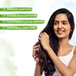 Mamaearth Onion Hair Mask with Onion Oil & Organic Bamboo Vinegar for Hair Fall Control - 200ml - Available at AfnoBazar Nepal