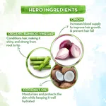 Mamaearth Onion Hair Mask with Onion Oil & Organic Bamboo Vinegar for Hair Fall Control - 200ml - Available at AfnoBazar Nepal