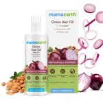 Mamaearth Onion Hair Oil with Onion & Redensyl for Hair Fall Control - 250ml - Available at AfnoBazar Nepal