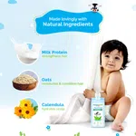 Mamaearth Milky Soft Shampoo for Babies with Oats, Milk & Calendula - 400ml - Available at AfnoBazar Nepal
