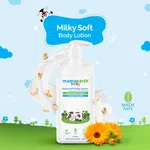Mamaearth Milky Soft Body Lotion for Babies with Oats, Milk & Calendula - 400ml - Available at AfnoBazar Nepal