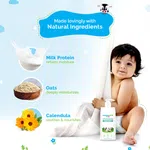 Mamaearth Milky Soft Body Lotion for Babies with Oats, Milk & Calendula - 400ml - Available at AfnoBazar Nepal