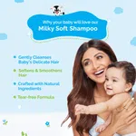 Mamaearth Milky Soft Shampoo for Babies with Oats, Milk & Calendula - 400ml - Available at AfnoBazar Nepal