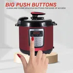 Baltra Swift Electric Pressure Cooker 5 Litre (BEP 201) image 2