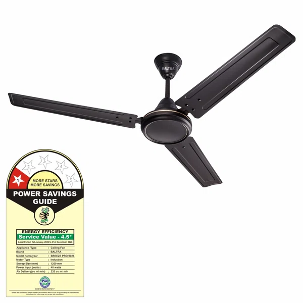 Baltra Breeze Pro Ceiling Fan 48 Inch (BF 258)