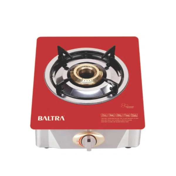 Baltra Grand 1 Burner Glass Top Gas Stove Auto Ignition (BGS 130)